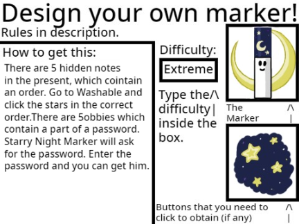 Starry Night Marker
