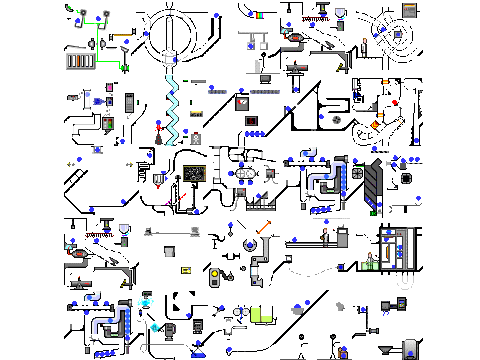 Blueball machine
