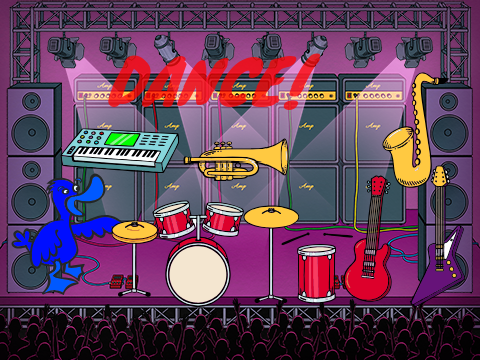 dance with the duck!