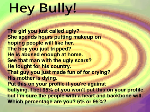 Remix this! And please stop bullying! 