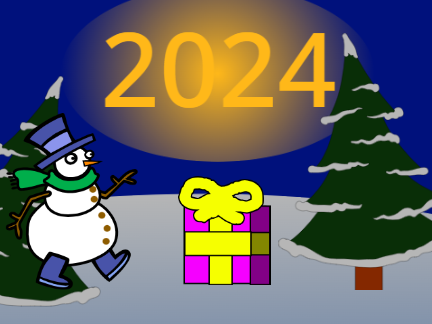 My 2024 Interactive Holiday Card!