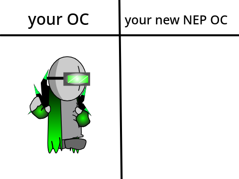 put your OC and i will make it a NEP remix