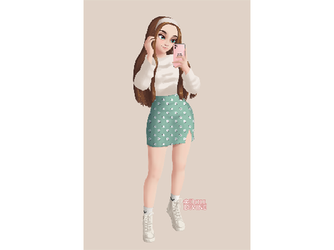 Pfp for @rebecca_12345678 (Full Body)