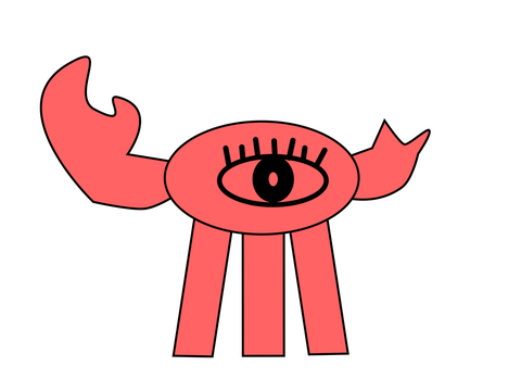 Omnipotent Crab Vector