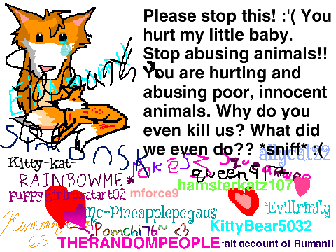 Sign if You're Against Animal Cruelty remix remix remix remix remix remix remix remix remix r… remix