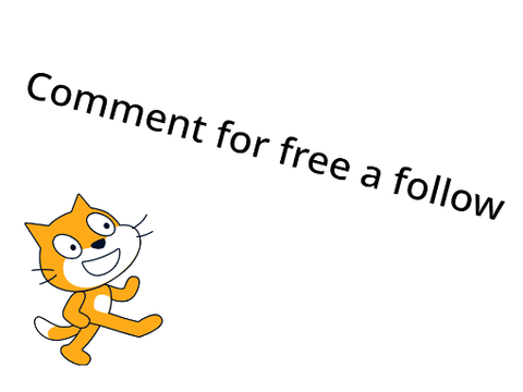 Comment for a free follow