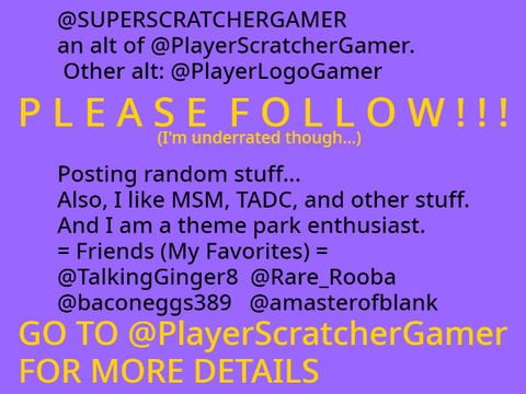 Welcome to SuperScratcherGamer