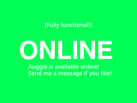 Is Auggie Online?