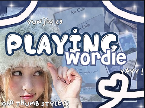 playing... wordle ?!
