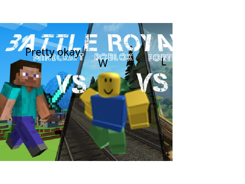 FORTNITE VS MINCRAFT VS ROBLOX VOTE remix