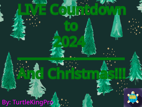 LIVE Countdown to 2024 and Christmas! #2024 #Newyear #Parallax V2.0