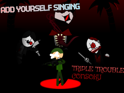AYS: Consoku Triple Trouble (Shade, Shade Artemis, Helmer, and imprisoned Teivel) 