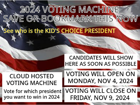 2024 VOTING MACHINE | Cast Your Vote in the 2024 U.S. Election