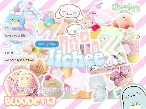 ノ⟡ 300+ bce for lichee !! ︶☆