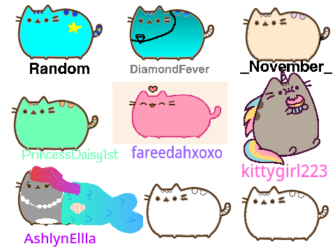 Add yourelf as Pusheen!!!! DIAMOND FEVER! remix remix remix remix remix