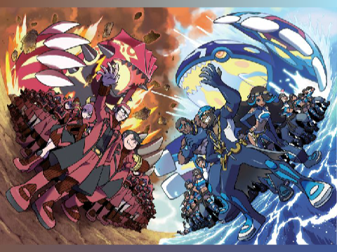 Pokemon ORAS: Team Aqua/Magma Grunt Battle Theme-2
