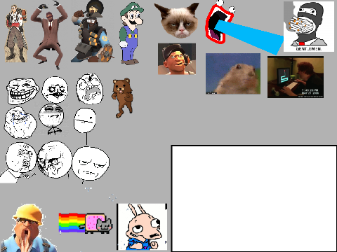 Memes scene creator