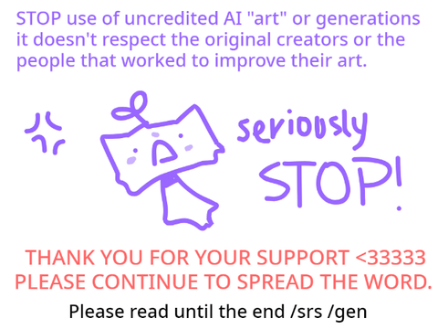 STOP AI GENERATED IMAGES