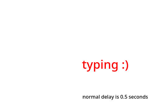 typing :) v1.1