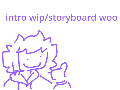 My Stick Intro Collab ;; Storyboard