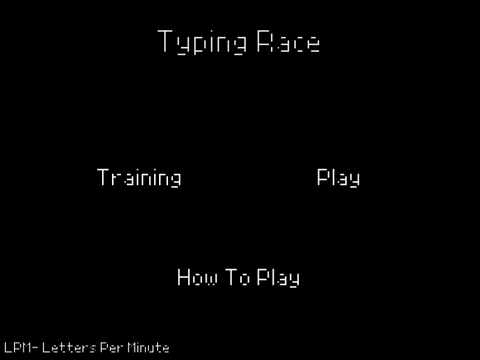 Typing Race (unfinished since 12 - 2023)