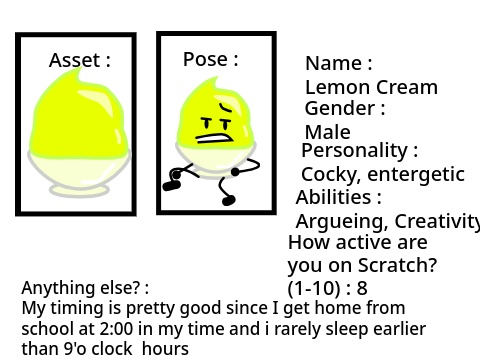 Last minute entry