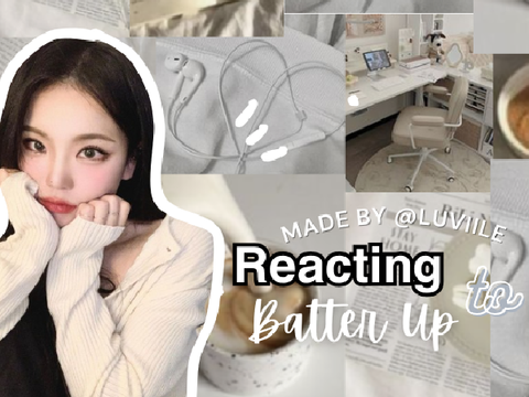 ༝ ﹏⠀⠀。★ ↻ reacting to "Batter Up" ୨ৎ °❀
