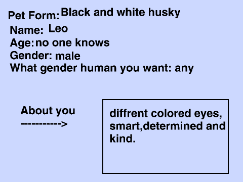 Humans and Their Pets RP form remix