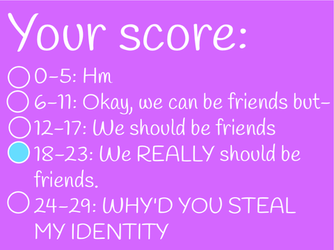 How Lilac is me?