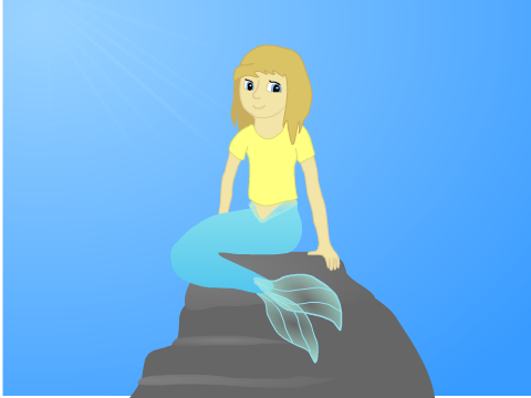 s700022 as a mermaid