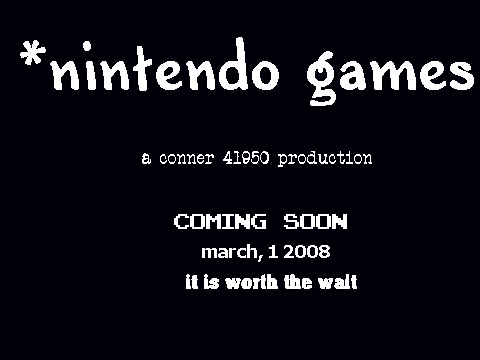 NINTENDO GAMES