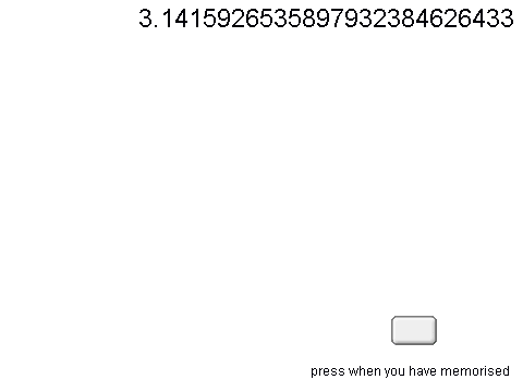 pi memoriser