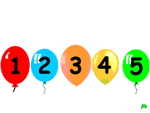 Number Balloons