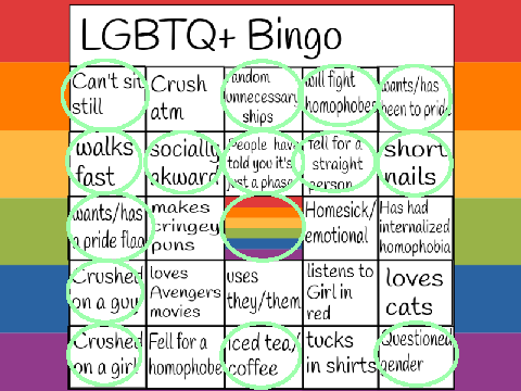 LGBTQ+ Bingo remix