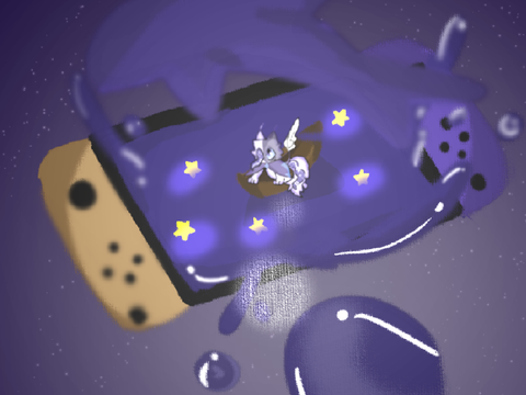 DTAE 5! Nintendo Switch Art