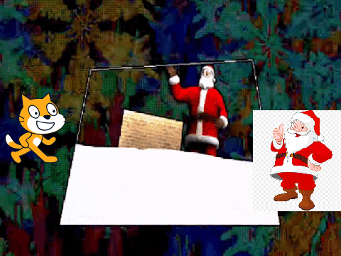 santa bossfight phase 1 demo thing