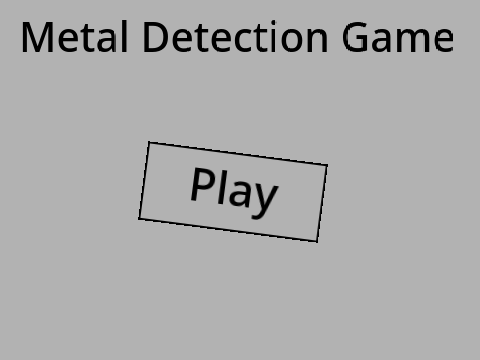 Metal detection game 