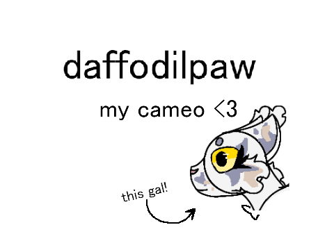 ฅ daffodilpaw | my cameo