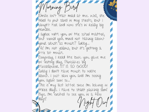 chapter 11 - morning bird + night owl