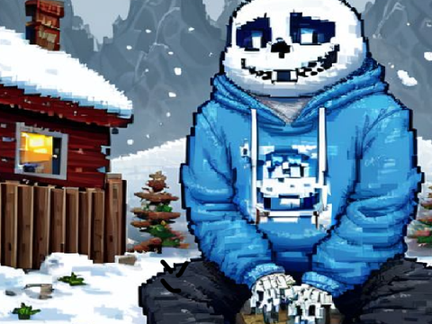Sans art I made