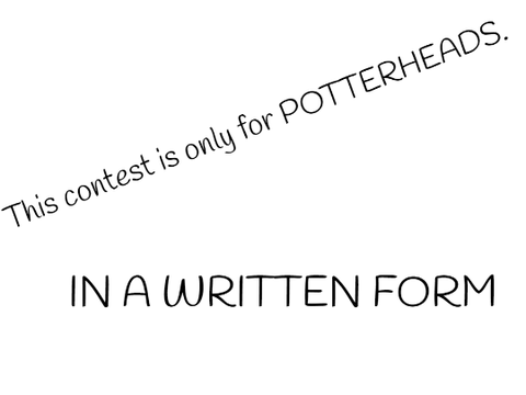 Harry Potter Writing Contest