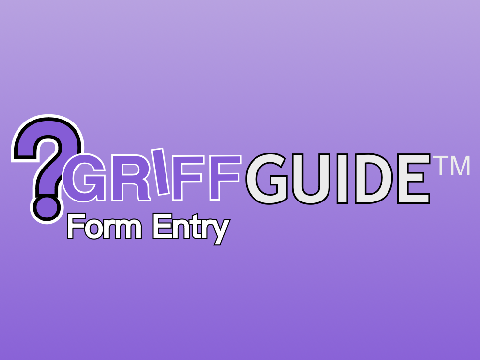 GriffGuide™ Form | The Story of My Life