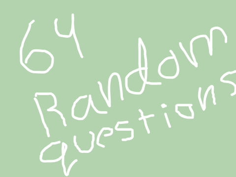 64 Random Facts about me  remix