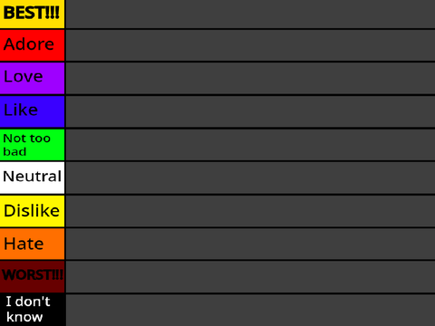 Make a greek alphabet lore tier list!