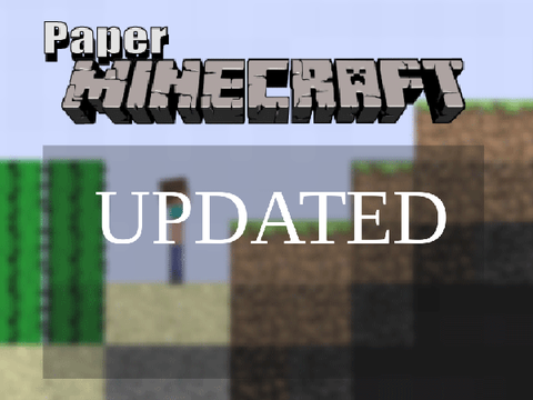 Paper Minecraft (Updated)