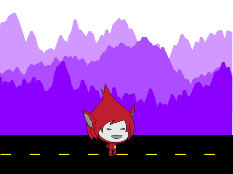 Parallax mountain walk