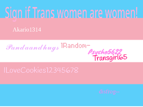 trans women are women (remix chain) remix remix remix remix