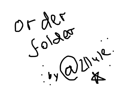 order folder