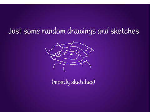 Just some random drawings/sketches from my sketchbook