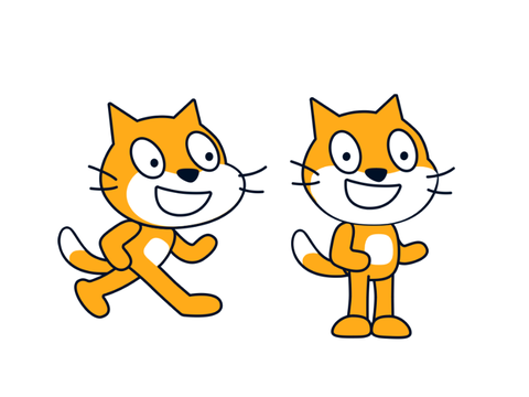 Guys I just recreated Scratch Cat